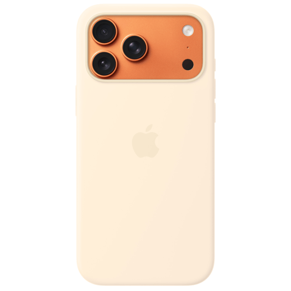 Чехол для смартфона Apple iPhone 17 Pro Max Apple / Back / ТПУ / Ваниль photo 3