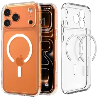 Husă pentru smartphone Apple iPhone 17 Pro Spigen / MagSafe Back / TPU / Transparent Glossy White photo 2