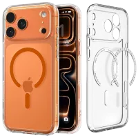 Husă pentru smartphone Apple iPhone 17 Pro Spigen / MagSafe Back / TPU / Orange Transparent photo 4
