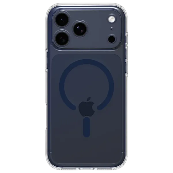Чехол для смартфона Apple iPhone 17 Pro Spigen / MagSafe Back / ТПУ / Синий Прозрачный photo 1