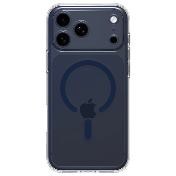 Чехол для смартфона Apple iPhone 17 Pro Spigen / MagSafe Back / ТПУ / Синий Прозрачный photo 1