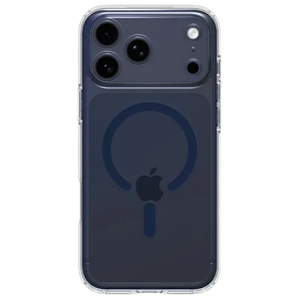 Чехол для смартфона Apple iPhone 17 Pro Max Spigen / MagSafe Back / ТПУ / Синий Прозрачный photo 1