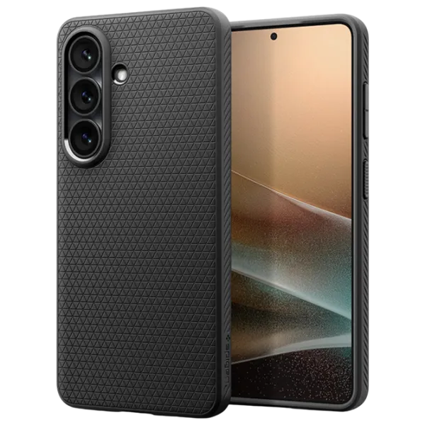 Чехол для смартфона Samsung Galaxy S26 Spigen / Back / ТПУ / Ornament Чёрный матовый photo 2