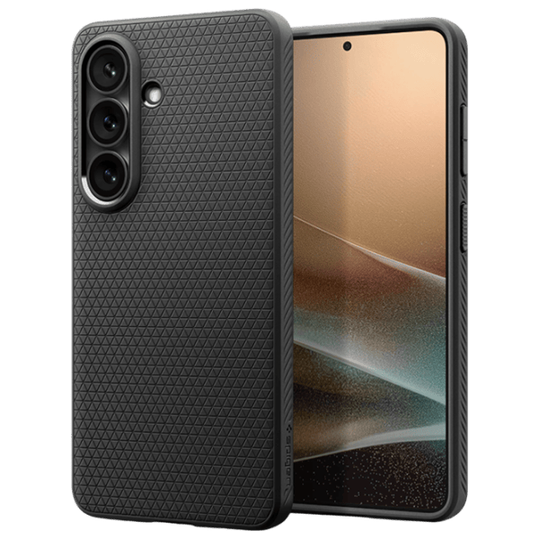 Чехол для смартфона Samsung Galaxy S26 Spigen / Back / ТПУ / Ornament Чёрный матовый photo 2