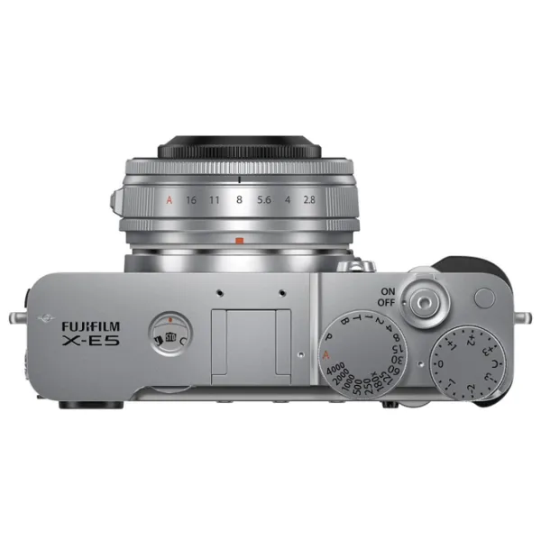 Cameră foto FujiFilm X-E5 XF23mmF2.8 R WR Kit CMOS 5/ Silver photo 4