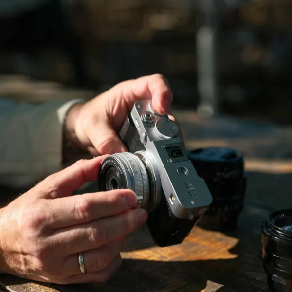 Cameră foto FujiFilm X-E5 XF23mmF2.8 R WR Kit CMOS 5/ Silver photo 11
