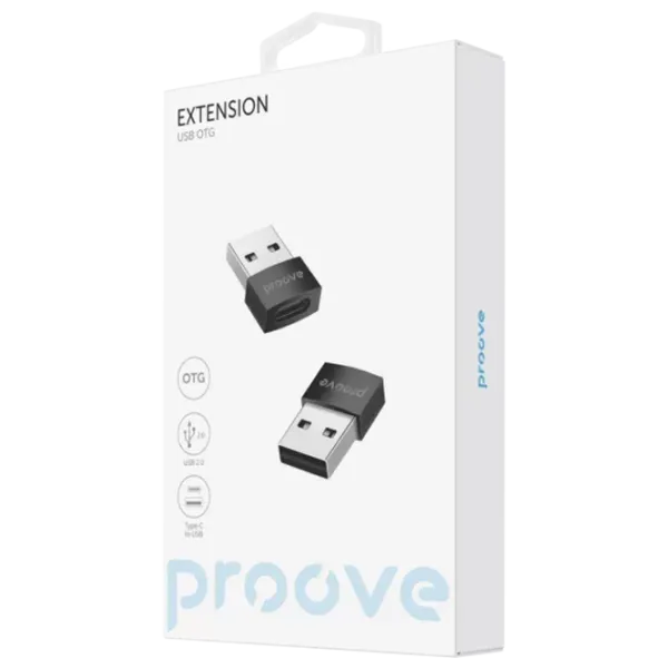 Адаптер Proove Extension USB / Черный photo 5