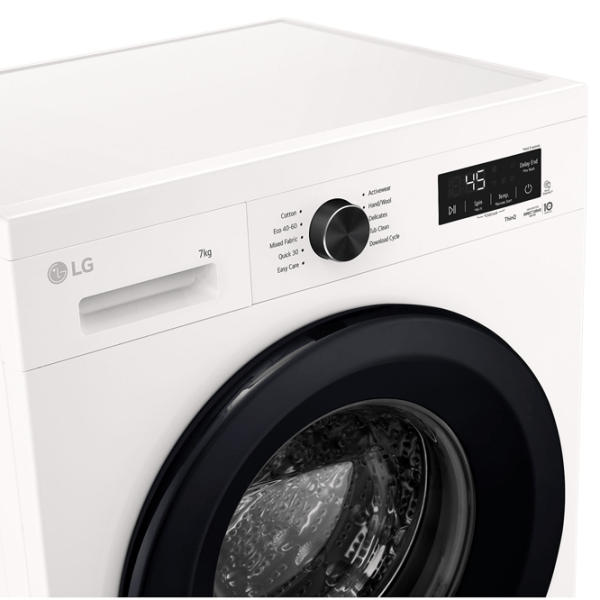 Стиральная машина LG F2X10S7NWK 7 кг / 1200 об/мин / Белый photo 3