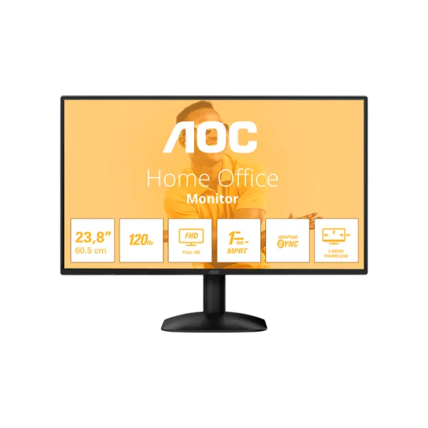 Monitor AOC 24B31H 23.8" Full HD 120 Hz / 1 ms / Black photo 1