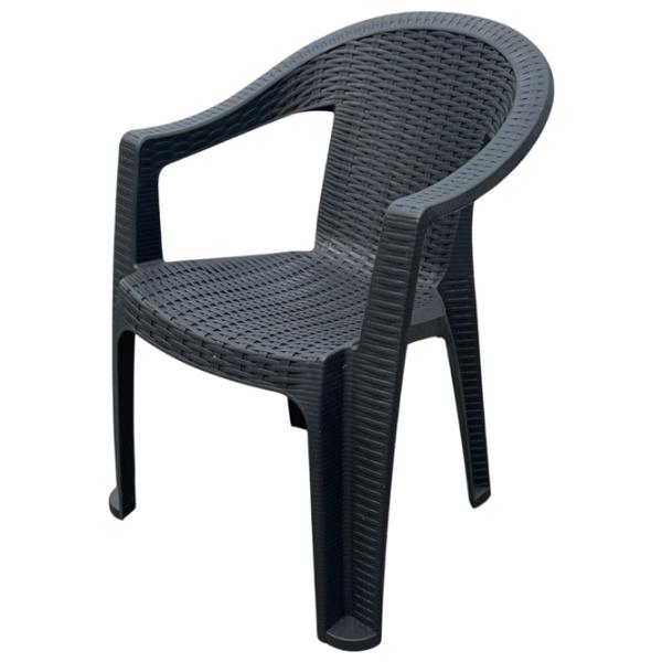 Scaun de grădină Hola Koko Plastic / Plastic / Antracit Antracit photo 1