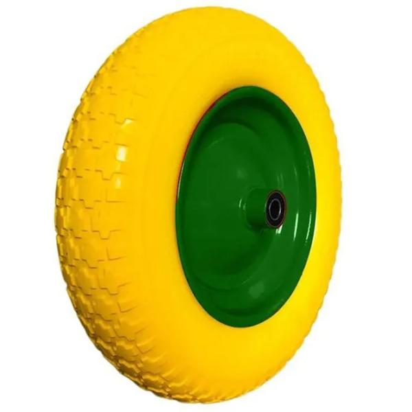 Roată Valconi 3.50-8V-PU 350 mm / Fixă / Pentru roabă photo 3