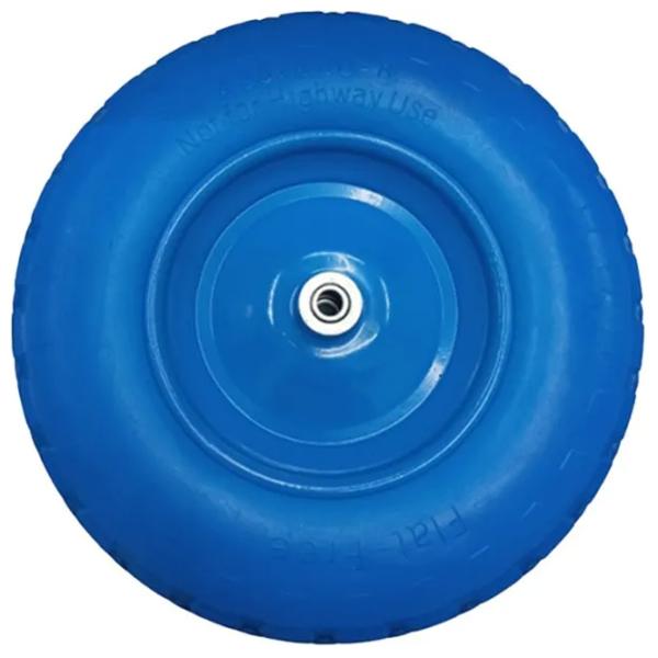 Roată Valconi 4.00-8A-PU 400 mm / Fixă / Pentru roabă photo 1
