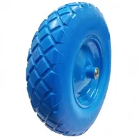 Колесо Valconi 4.00-8A-PU 400 мм / Фиксированное / Для тачки photo 3