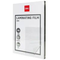 Folie pentru laminare DELI DLE3816 , A4 photo 3