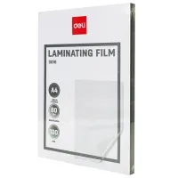 Folie pentru laminare DELI DLE3816 , A4 photo 5