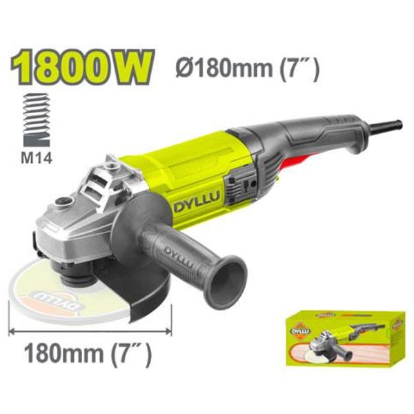 Polizor DYLLU DTAG851801 Unghiular / 1800 W / Green photo 2
