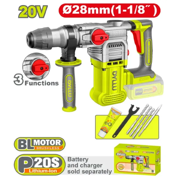 Ciocan rotopercutor DYLLU DTLM1528  / Green photo 2