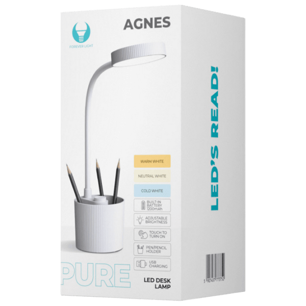 Lampă LED Forever Light PURE FLB-20 AGNES White photo 2