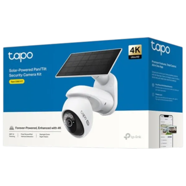 Cameră de supraveghere TP-Link Outdoor TAPO C660 KIT Fără fir/ White photo 6