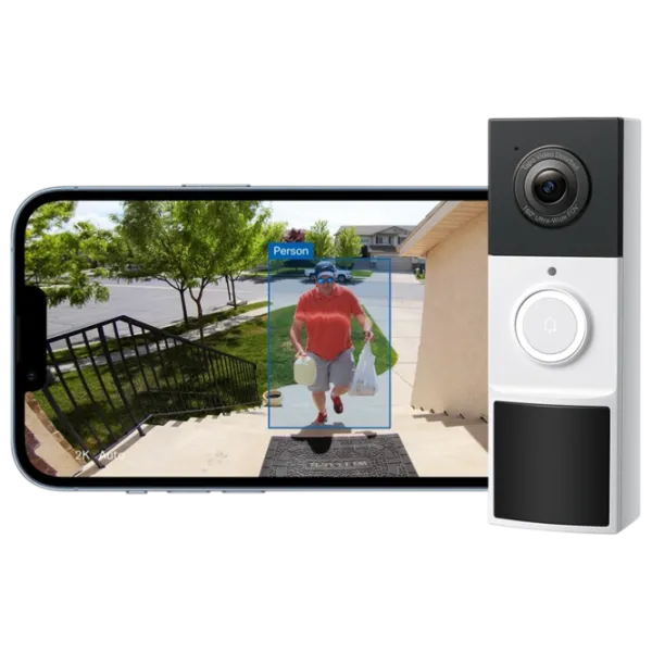 Sonerie inteligentă TP-Link Outdoor TAPO D210 Белый photo 3