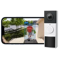 Sonerie inteligentă TP-Link Outdoor TAPO D210 Белый photo 3