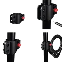 Кабель для защиты от кражи Newrban E-SCOOTER Черный photo 2