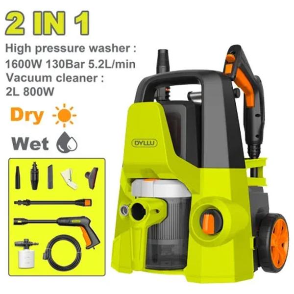 Maşină de curăţat cu presiune DYLLU DTHP4A16 1600 W / Green photo 2