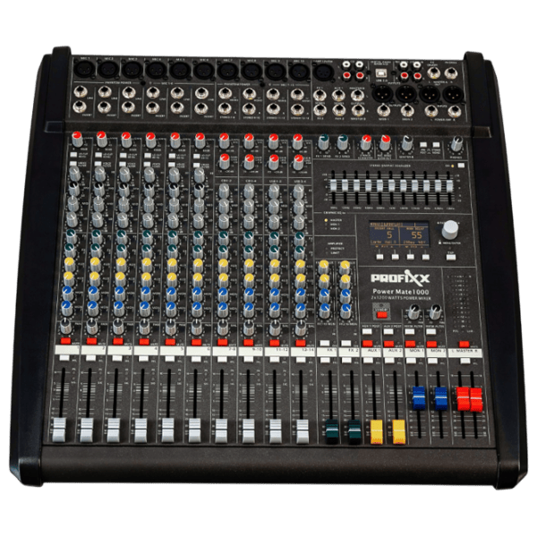 Mixer Profixx PM1000-3 activ / 20 Hz - 20 kHz / Black photo 1