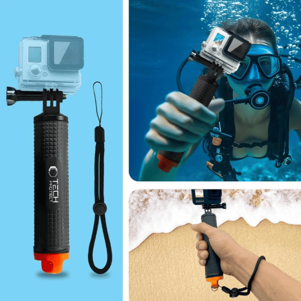 Selfie Stick Tech-Protect Float Hand Grip  / Black photo 3