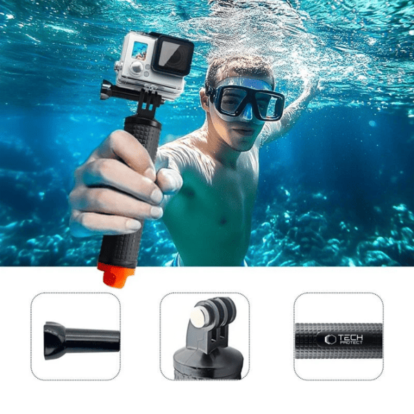 Selfie Stick Tech-Protect Float Hand Grip  / Black photo 4
