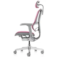 Офисное кресло ART Mirus IOO Elite 2 Акриловая сетка/ Розовый Серый photo 4
