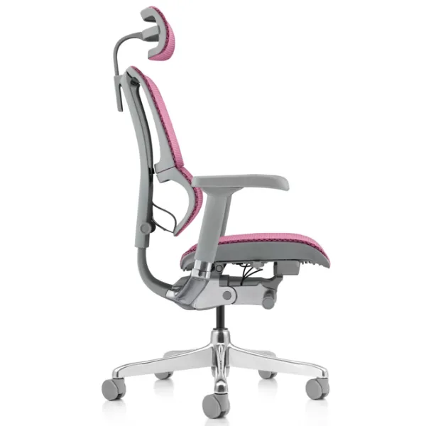 Офисное кресло ART Mirus IOO Elite 2 Акриловая сетка/ Розовый Серый photo 5