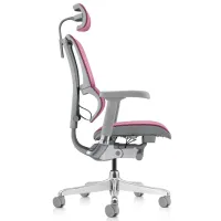 Офисное кресло ART Mirus IOO Elite 2 Акриловая сетка/ Розовый Серый photo 5