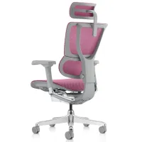Офисное кресло ART Mirus IOO Elite 2 Акриловая сетка/ Розовый Серый photo 7