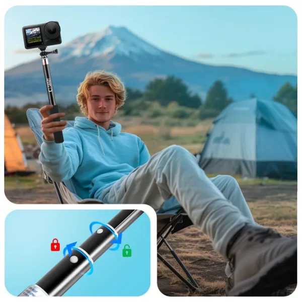 Selfie Stick Tech-Protect GA100  / Black photo 3