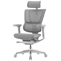 Fotoliu de birou ART Mirus IOO Elite 2 Plasă acrilică/ Gray Gray