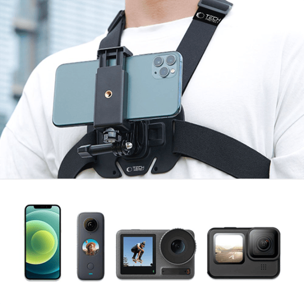 Fixator Tech-Protect Chest Mount Black photo 2