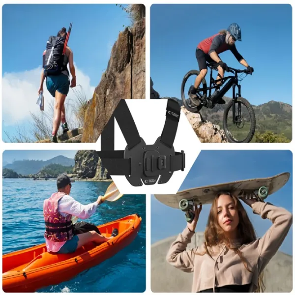 Fixator Tech-Protect Chest Mount Black photo 6