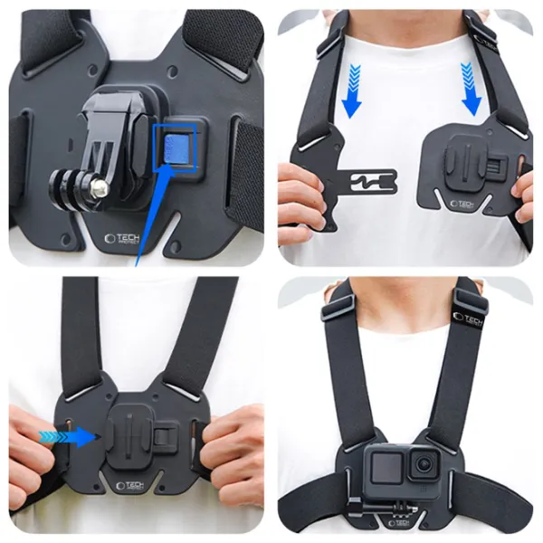 Fixator Tech-Protect Chest Mount Black photo 7