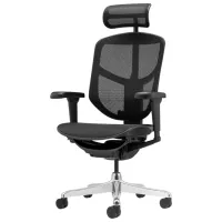 Fotoliu de birou ART Ultra 4D Plasă acrilică/ Black Silver