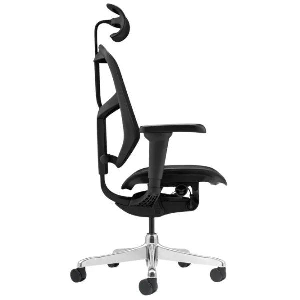 Fotoliu de birou ART Ultra 4D Plasă acrilică/ Black Silver photo 2