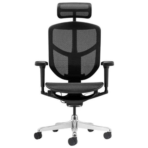 Fotoliu de birou ART Ultra 4D Plasă acrilică/ Black Silver photo 3