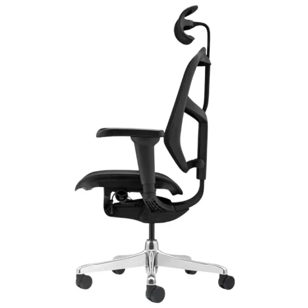 Fotoliu de birou ART Ultra 4D Plasă acrilică/ Black Silver photo 5