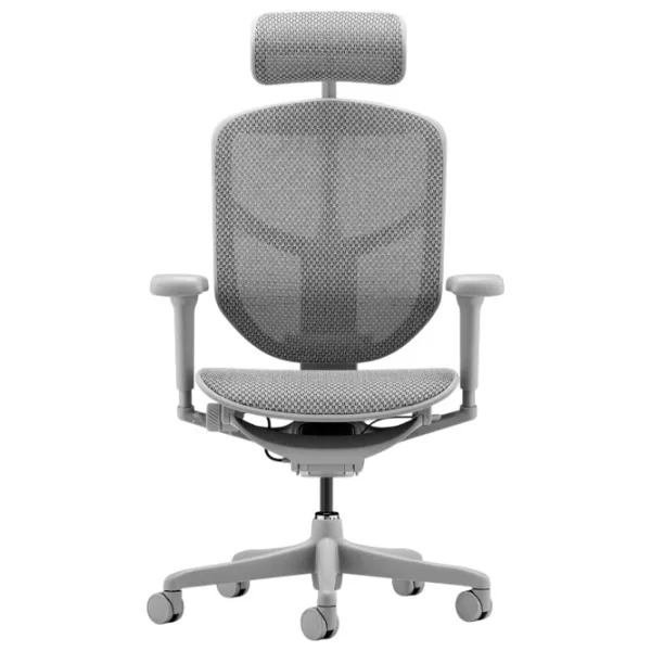Fotoliu de birou ART Ultra 4D Plasă acrilică/ Gray Silver photo 2