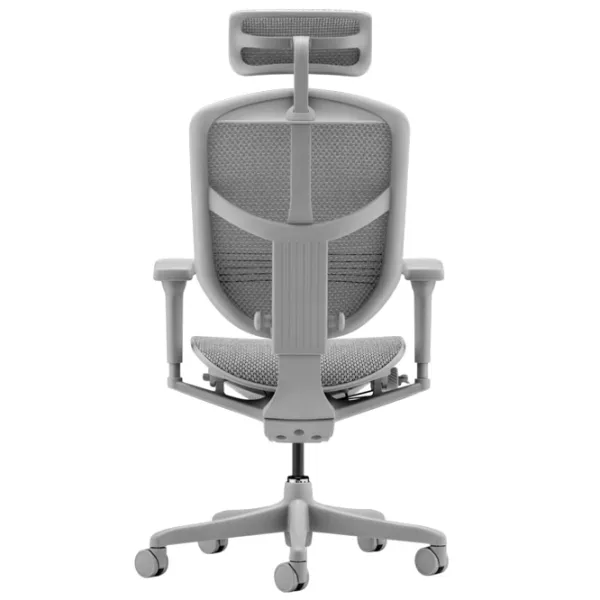 Fotoliu de birou ART Ultra 4D Plasă acrilică/ Gray Silver photo 8