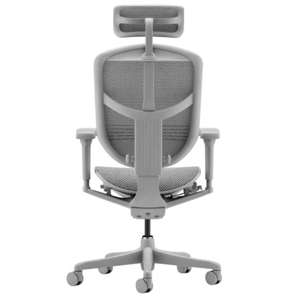 Fotoliu de birou ART Ultra 4D Plasă acrilică/ Gray Silver photo 8