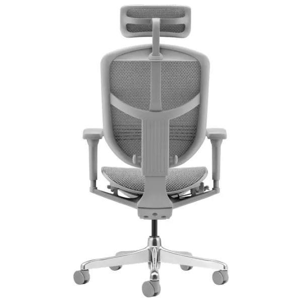 Fotoliu de birou ART Ultra 4D Plasă acrilică/ Gray Silver photo 8