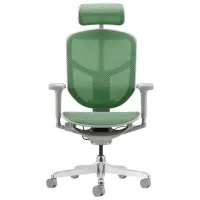 Fotoliu de birou ART Ultra 4D Plasă acrilică/ Green Gray