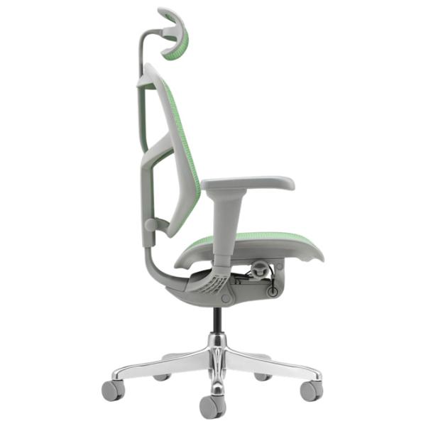 Fotoliu de birou ART Ultra 4D Plasă acrilică/ Green Gray photo 6