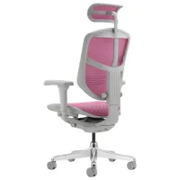 Офисное кресло ART Ultra 4D Акриловая сетка/ Розовый Серый photo 4